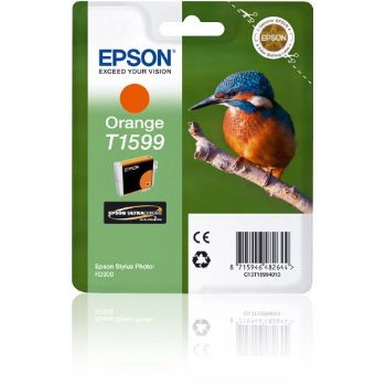 Epson T1599 C13T15994010 Orange Blækpatron, 17 ml