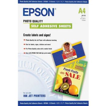 Epson Adhesive A4 fotopapir 10ark