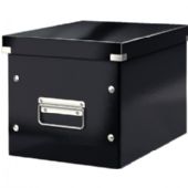 Leitz Click & Store Cube universalboks i medium i farven sort