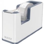 Tapedispenser Leitz Wow hvid Til ruller op til 1,9 cm x 33 m.