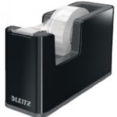 kvalitets tapedispenser Leitz Dual Colour inkl. tape sort/antracit