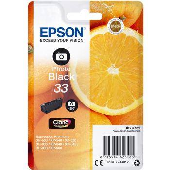 Epson Ink C13T33414012 F BK 33