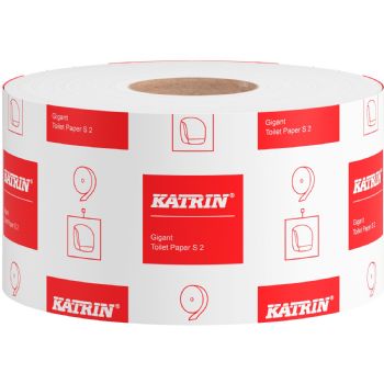 Katrin Gigant toiletpapir S2 2-lags hvid 106101