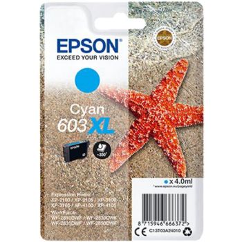 Epson 603XL C13T03A24020 cyan blækpatron 4 ml