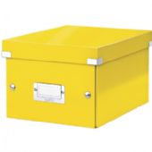Leitz Click & Store universalboks i small i farven gul