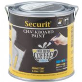 Securit chalkboardmaling 250ml sort