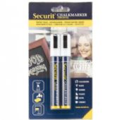 Securit kalkmarker 2-6mm 2 penne