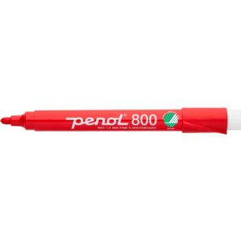 Penol 800 whiteboardmarker rød