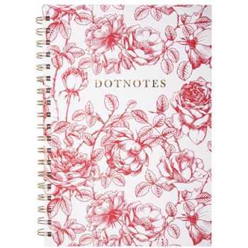 Mayland DotNotes notesbog i rosa