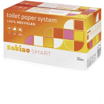 Satino Smart Jumbo 1lags toiletpapir 24 ruller