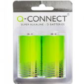 Batteri Q-Connect MN1300 D 1,5V LR20 pk/2