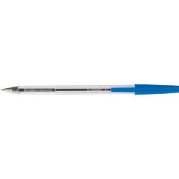 Kuglepen Q-Connect, 0,7, Stick, Blå