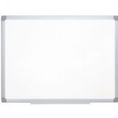 Whiteboard tavle 90 x 120 cm m/aluramme, emaljelakeret