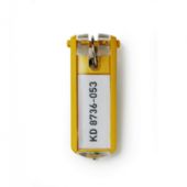 Durable KEY CLIP nøglering i farven gul