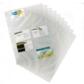 DURABLE Durable Visifix  Visitkortlomm Transparent A4 20kort