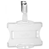 DURABLE Durable kortholder m/stropklem Pk/25 stk åben front transpare