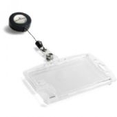 Yoyo-holder  med kortholder til 2 plastikkort 10 stk