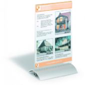 Durable Presenter A5 brochureholder sølv/klar