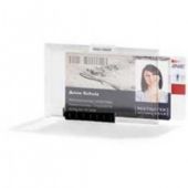DURABLE Kortholder PUSHBOX DUO Transparent 54x87mm 2kort