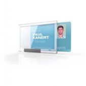DURABLE Kortholder PUSHBOX MONO Transparent 54x87mm 1kort