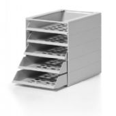 Durable Idealbox C4 brevbakkesæt grå