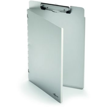 Durable clipboard med forside A4 sølv