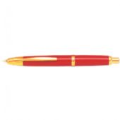 Pilot Capless Gold Trim fyldepen rød