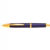 Pilot Capless Gold Trim fyldepen blå