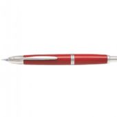 Pilot Capless Rhodium fyldepen rød