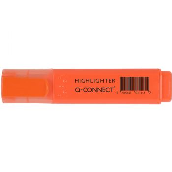 Tekstmarker Q-Connect, Orange