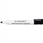 Whiteboardmarker Q-Connect, 2-3 mm, rund spids, Sort