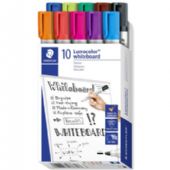 Staedtler Lumocolor 351 whiteboardmarker 10 farver