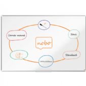 Nobo Premium Plus stål whiteboard 180x120cm hvid