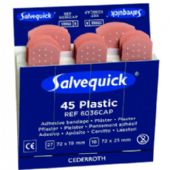 Salvequick plasticplaster refill 6x45stk