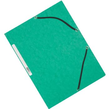 Q-connect elastikmappe A4 grøn