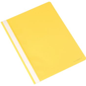 Tilbudsmappe Q-Connect A4 uden lomme, gul