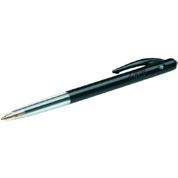 Kuglepen Bic Clic, Medium M10, Sort skrivefarve