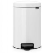 Brabantia NewIcon pedalspand med metal inderspand 12 ltr White