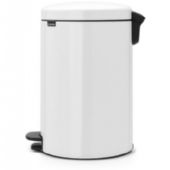 Brabantia NewIcon pedalspand med metal inderspand 20 ltr White