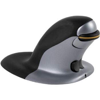 Fellowes Penguin vertikal trådløs mus medium