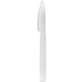 Plastkniv hvid 18,8 cm, Duni Libra, pose med 12 stk