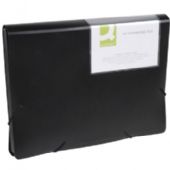 Q-CONNECT Q-connect projektmappe PP Sort A4 13-delt