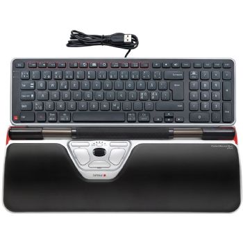 Contour Balance tastatur + Rollermouse Red