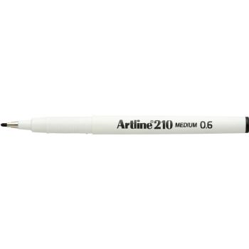 Artline EK210 fiberpen 0,6mm sort