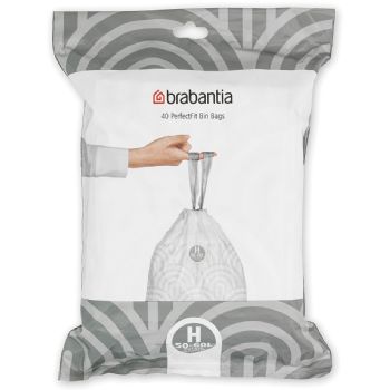 Brabantia PerfectFit affaldsposer 50-60 ltr 40 stk