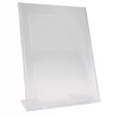 Brochureholder/Display transparent A4