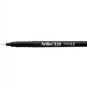 Artline EK220 fineliner 0,2mm sort