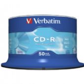 CD-R Verbatim 700MB 52x Spindle 50stk