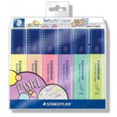 Staedtler Textsurfer Classic 364C pastelfarver 6 stk