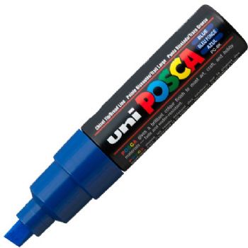 Uni Posca PC-8K permanent marker blå